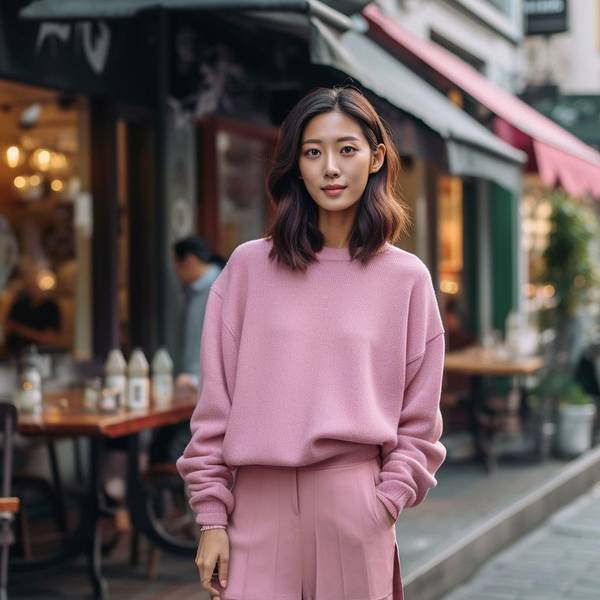 粉色短褲配什么顏色上衣，粉系穿搭秘籍：8種配色解鎖粉色短褲時尚造型