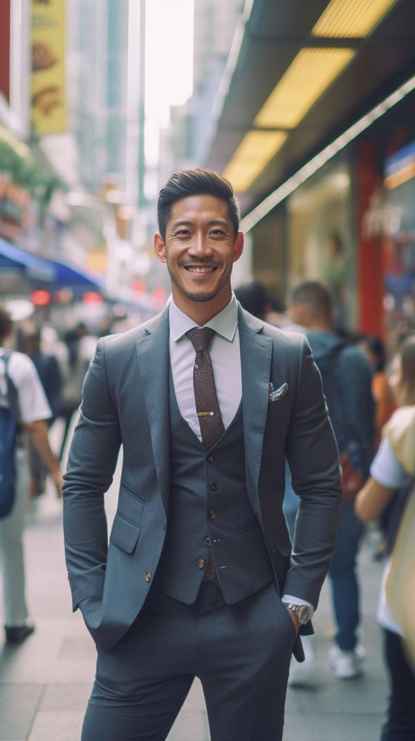 灰色西褲配什么顏色皮鞋，灰色西褲搭配黑色與棕色皮鞋最顯高級(jí)