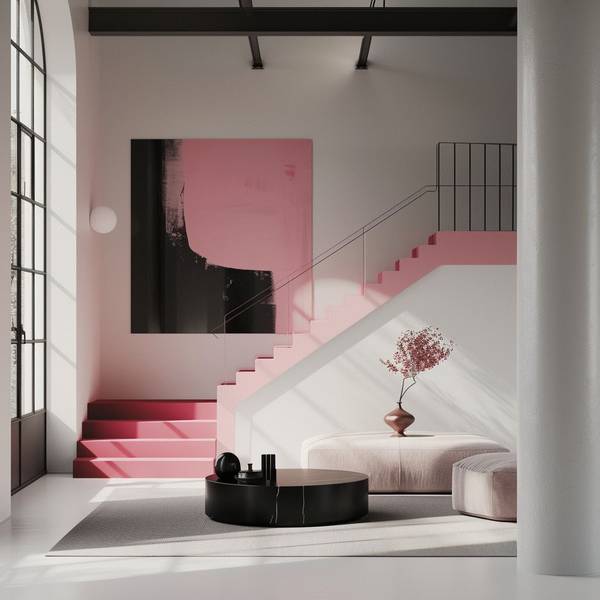 粉紅色配什么顏色最好看，粉紅搭配白色灰黑白彩色的藝術(shù)組合