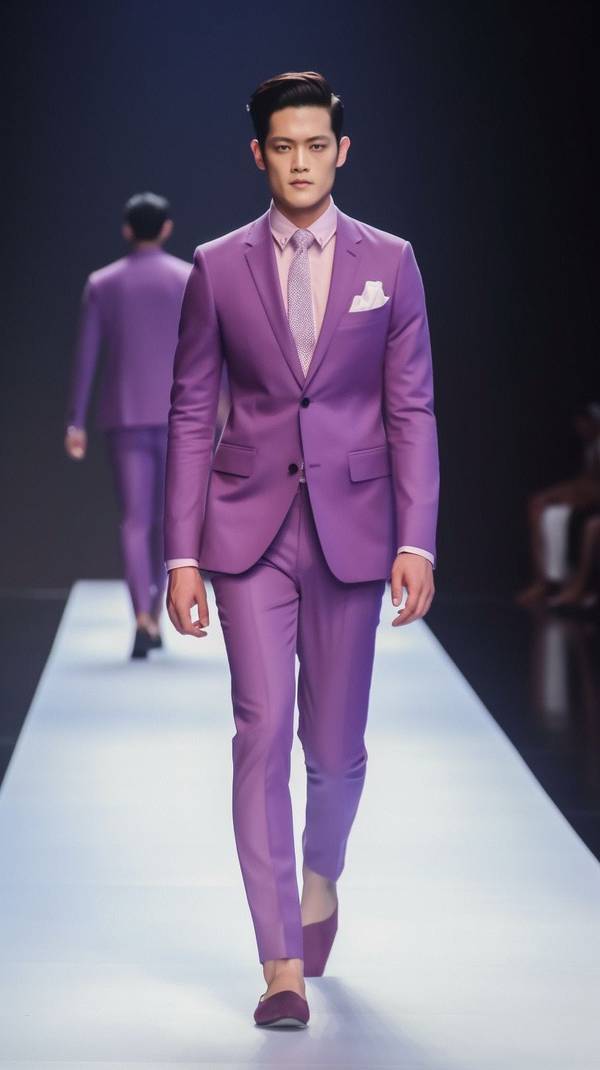 深紫色褲子配什么顏色上衣好看，深紫長褲搭配指南：選對顏色穿出優雅氣質