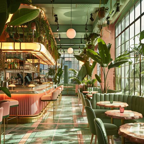 綠色邂逅好聞還是粉色，綠色邂逅的清新氣息與粉色交織浪漫的芬芳