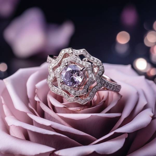 淺紫色搭配什么顏色好看，淺紫搭配米白金三色綻放柔美高級(jí)感