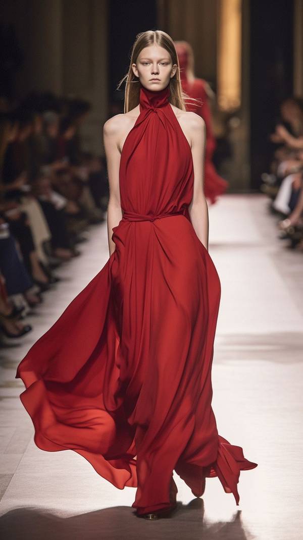 紅色裙子配什么顏色上衣，紅裙穿搭指南：五種絕美配色方案解鎖優雅魅力