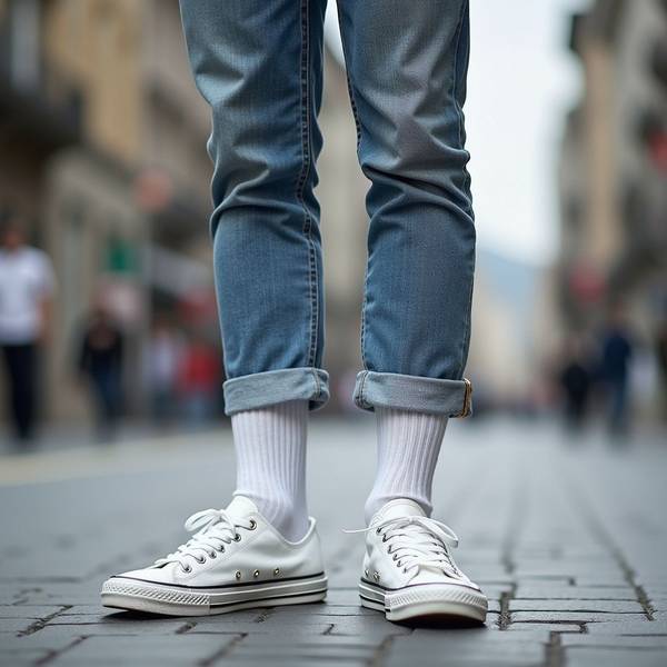 藍色牛仔褲配什么鞋子，藍色牛仔褲的百搭鞋款選擇指南