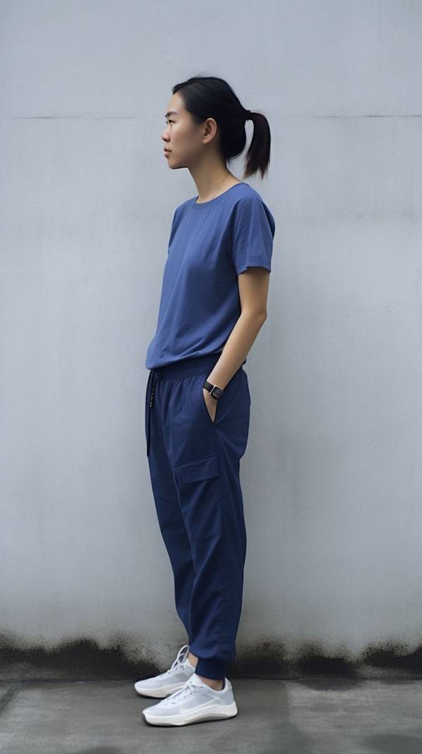 藏藍(lán)色褲子配什么顏色上衣，藏藍(lán)褲子配這3種上衣顏色的搭配方案