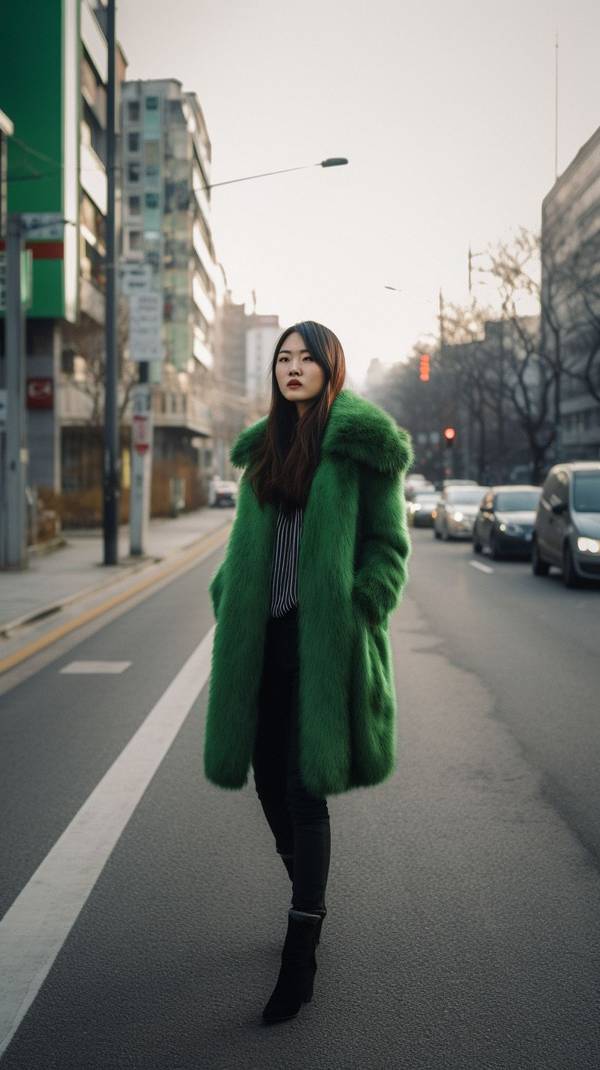 綠色外套配什么顏色褲子，4種絕佳配色方案解鎖綠色外套搭配密碼