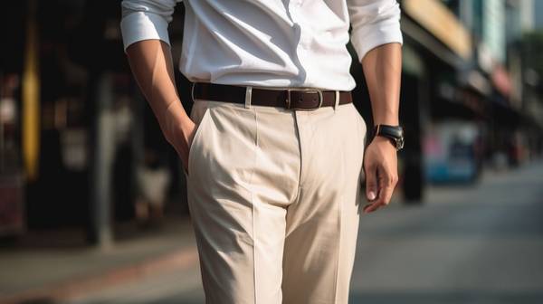 淺卡其色褲子配什么顏色上衣，淺卡其色褲子的萬能配色方案來了