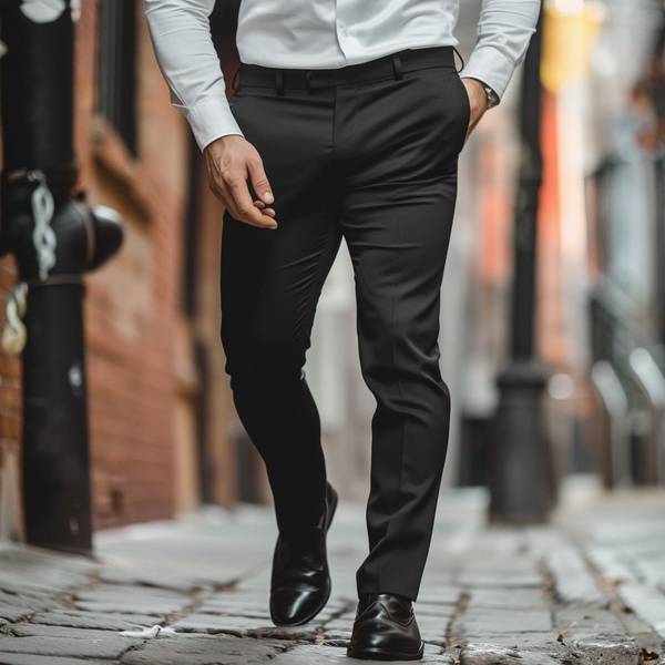 黑色褲子搭配什么顏色鞋子，黑色長褲與六種鞋色搭配的黃金法則
