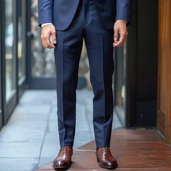 藏青色配什么顏色褲子，藏青色褲子四種經(jīng)典配色方案