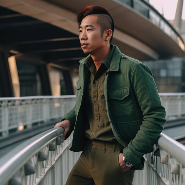 軍綠色襯衫配什么褲子，8種搭配方案解鎖軍綠色襯衫時尚造型
