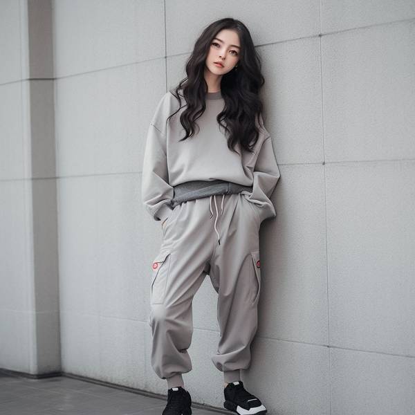 灰色運動褲搭配什么顏色上衣，灰褲百搭色系指南：五種配色方案穿出高級感