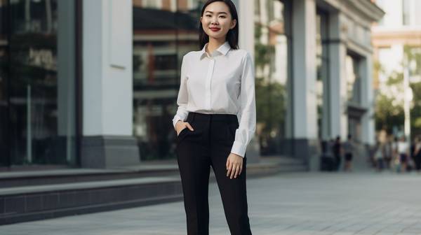 白色上衣搭配什么顏色褲子，秋冬白上衣必備：3種褲裝配色方案與質(zhì)感升級(jí)指南