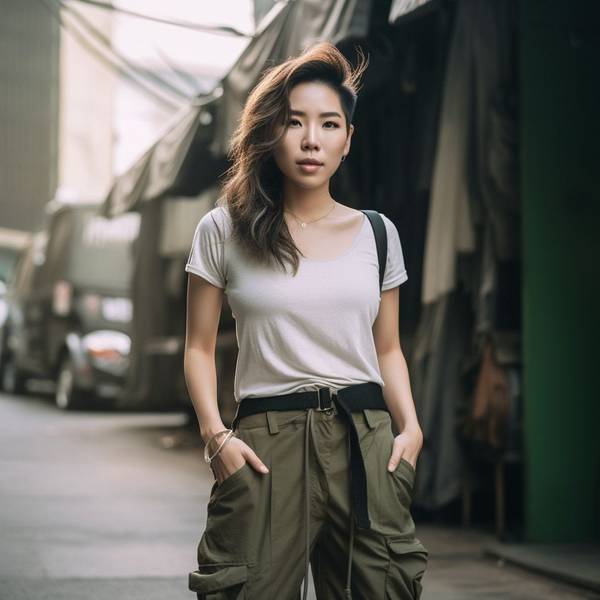 軍綠色褲子搭配什么顏色上衣，軍綠色褲子的絕配顏色上衣穿搭指南