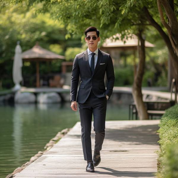 黑色西裝配什么顏色領帶，9款黑色西裝領帶配色方案