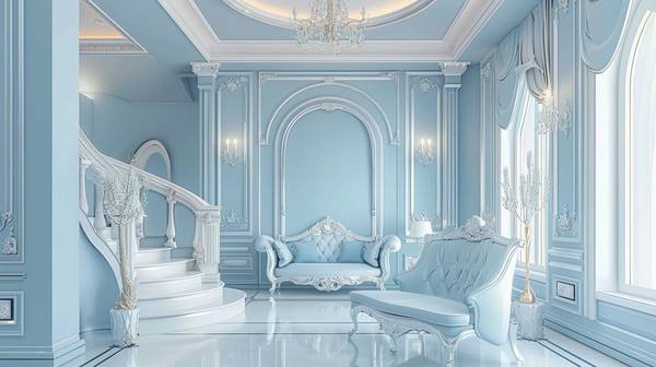 天藍色配什么顏色好看，天藍色搭配這些色彩展現絕美視覺盛宴