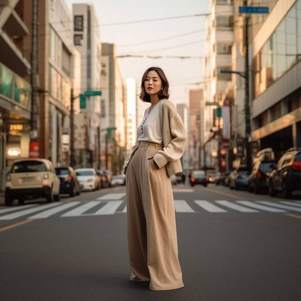 駝色褲子配什么顏色上衣好看，駝色褲子穿搭指南與上衣色彩搭配秘籍