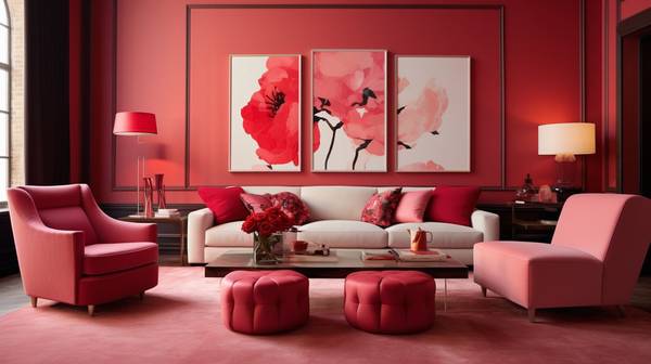 什么顏色和什么顏色搭配是紅色，《紅焰映金的激情密碼：5組驚艷配色方案解鎖奢華時尚》