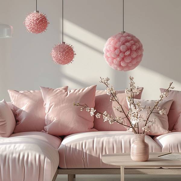 粉色和什么顏色搭配好看，柔情蜜粉與暖棕，浪漫溫馨的色彩共舞