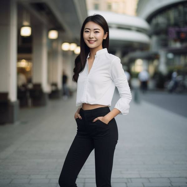 黑色的褲子配什么顏色的上衣，黑色褲子絕佳配色指南與上衣搭配全攻略