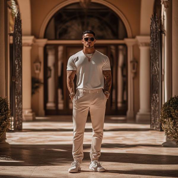 淺卡其色褲子配什么顏色上衣，淺卡其色褲子的萬能配色方案來了