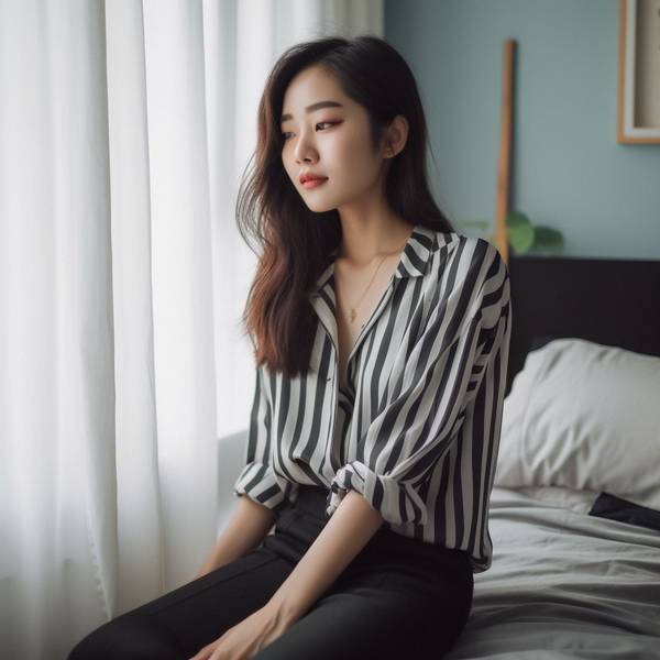 黑色褲子搭配什么顏色上衣，黑色褲子配這些顏色上衣顯瘦又時髦