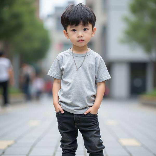 灰色短袖配什么顏色褲子，淺灰短袖搭配這些顏色褲子最顯高級