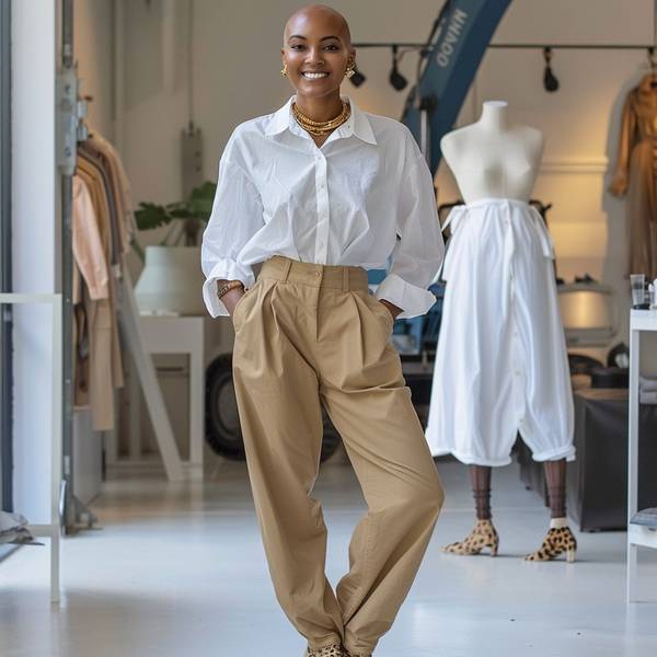 白色上衣搭配什么顏色褲子，秋冬白上衣必備：3種褲裝配色方案與質(zhì)感升級(jí)指南