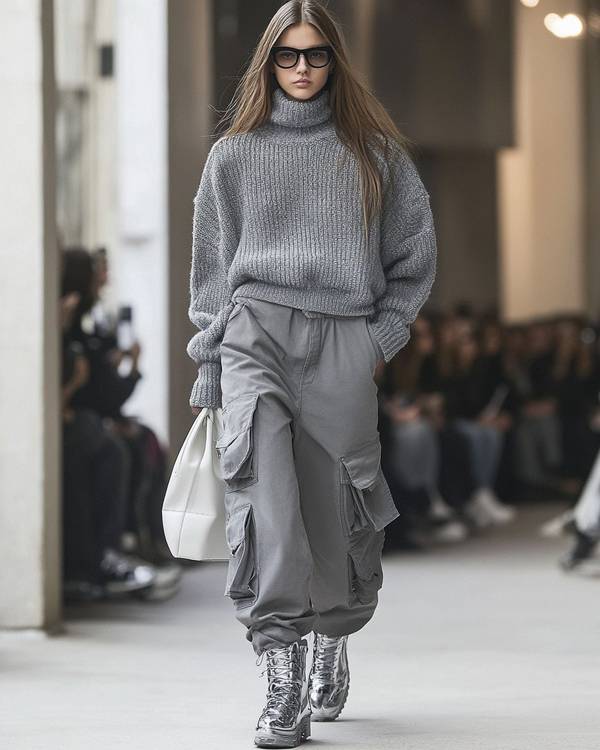 灰色運動褲搭配什么顏色上衣，灰褲百搭色系指南：五種配色方案穿出高級感