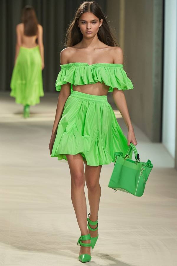 皮膚黑黃穿綠色好看嗎，皮膚黑黃穿綠色顯白提氣的時(shí)尚搭配指南