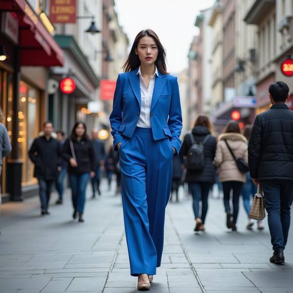 藍上衣搭配什么顏色褲子，藍色上衣完美搭配指南：25種配色方案全解析