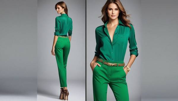 深綠色上衣配什么顏色褲子，深綠色上衣與各色褲裝的完美搭配指南
