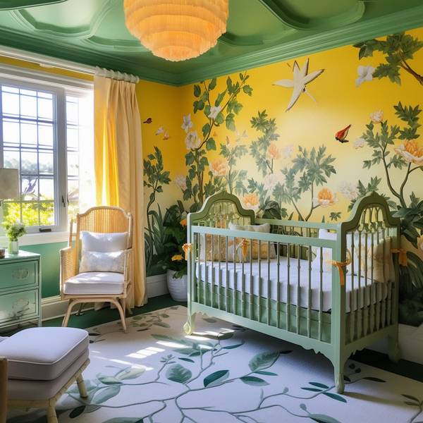 黃綠色搭配什么顏色好看，黃綠色搭配這4種高級配色讓家裝時髦翻倍