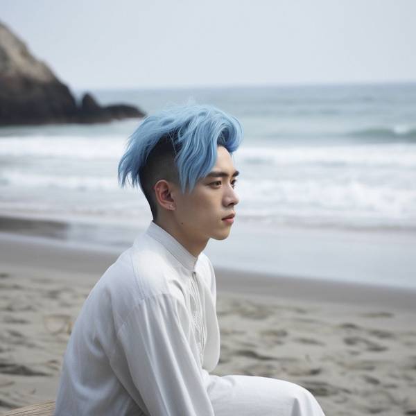 男生染什么顏色的頭發，男生最適合的五款顯白發色潮流指南