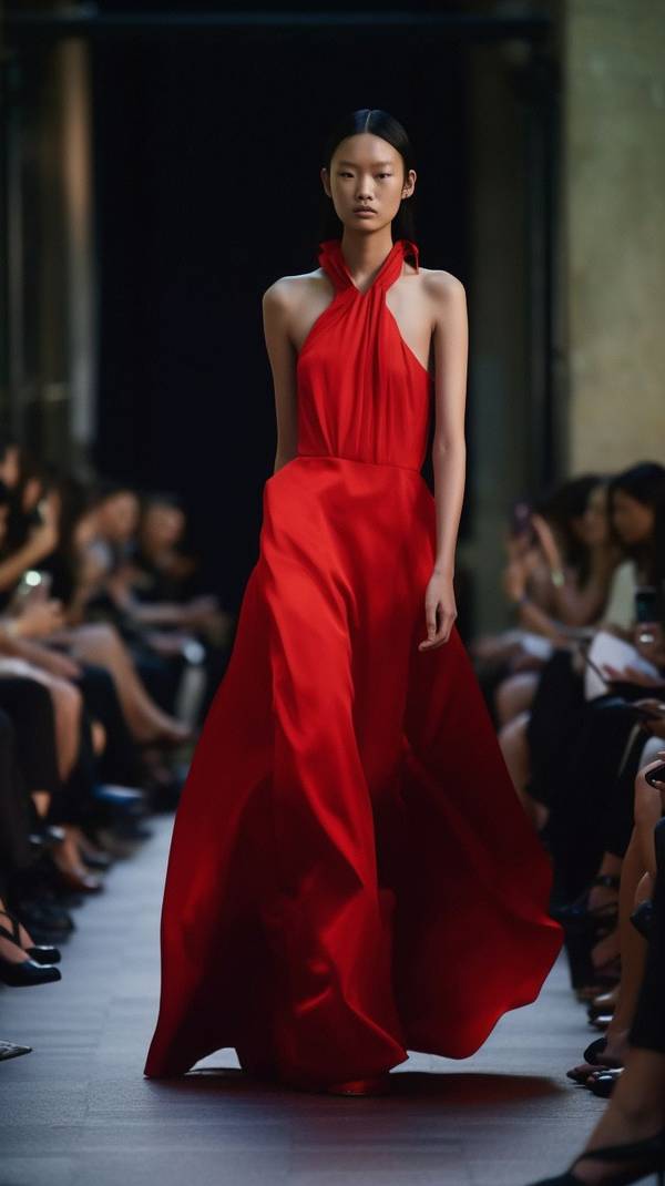 紅色裙子配什么顏色上衣，紅裙穿搭指南：五種絕美配色方案解鎖優雅魅力