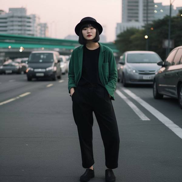 綠色褲子配什么顏色上衣，綠色褲子配搭萬能色上衣穿搭指南