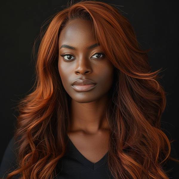 皮膚黑的人適合什么顏色的頭發，深膚色發色指南：選對顏色更顯白