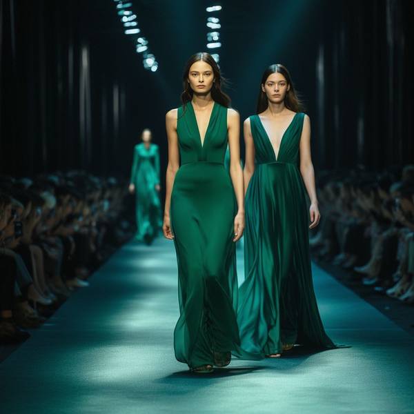 墨綠色配什么顏色好看，墨綠雙生色：藏藍與暖金的高級感配色美學