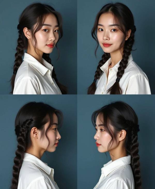 懶人扎出簡單漂亮頭發，12款懶人必學簡易發型教程